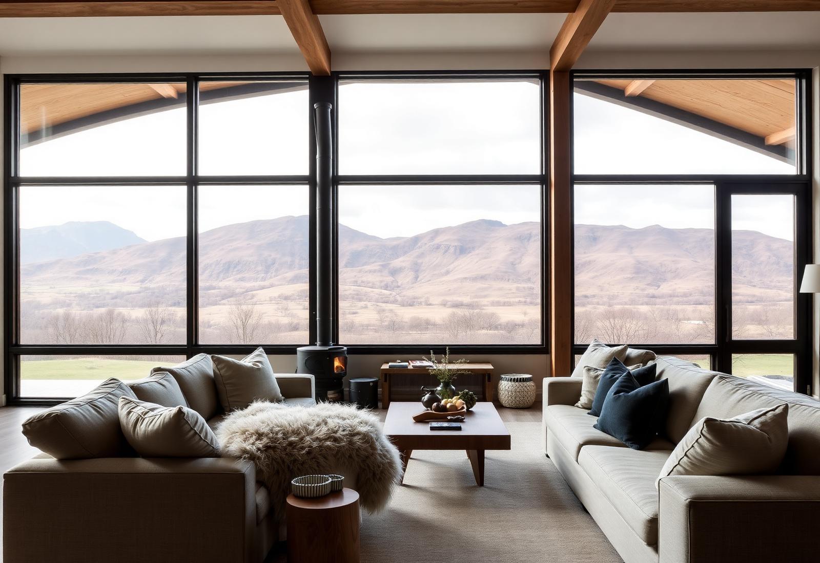 A calm interior arranged for wellness