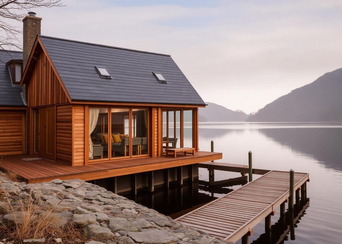 The Boathouse, a luxury holiday home in Windermere, Lake District